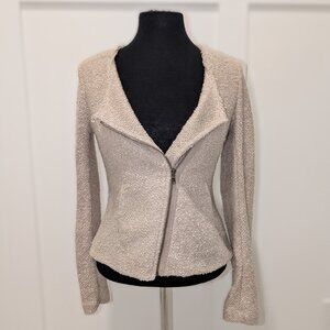 Anthropologie Cartonnier Knit Moto Jacket | Size S